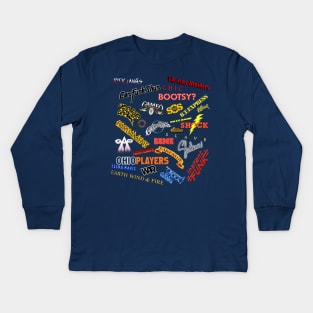 Just A Little Funk Kids Long Sleeve T-Shirt